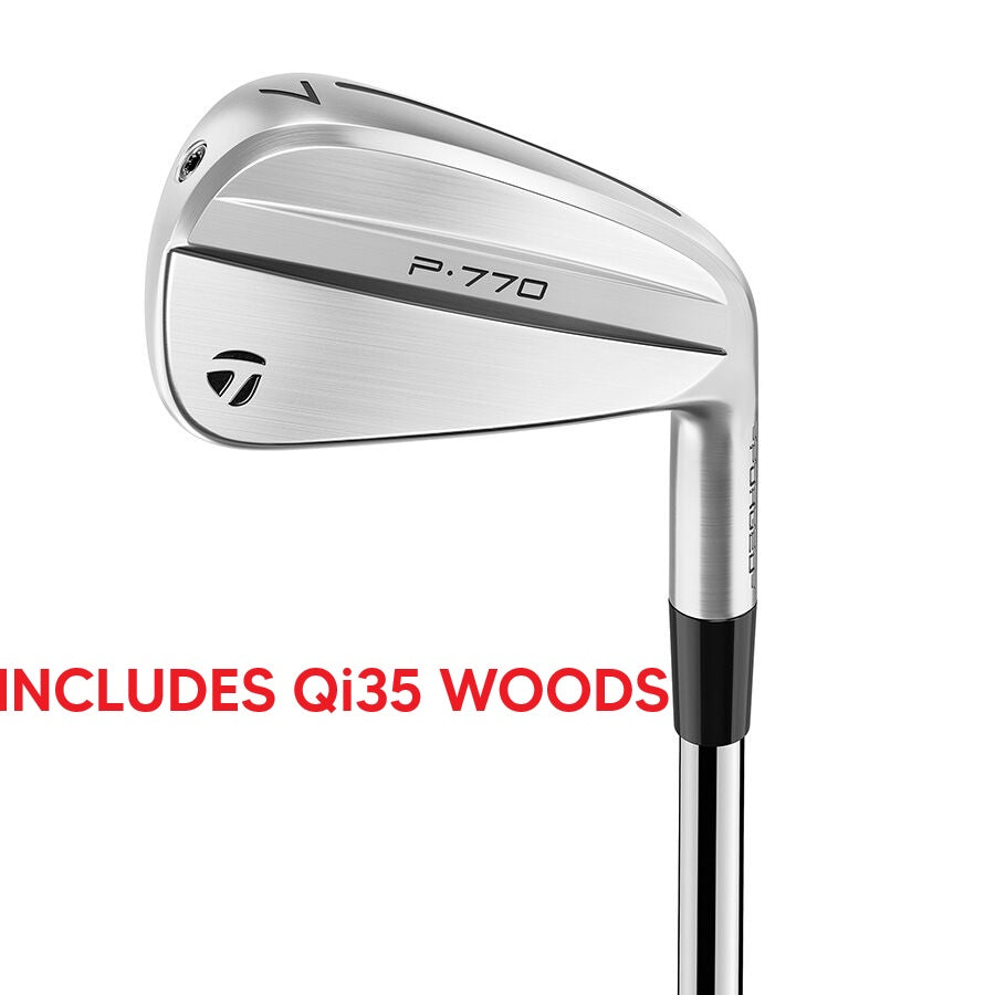 TaylorMade P770 アイアンセット（4I〜ＰＷ）7本 楽天市場】テーラーメイド 2023年 P770 BLACK アイアン (4-P)7本